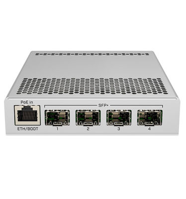 10W 10Gb 800MHz سوئیچ مدیریت شبکه MikroTik CRS305-1G-4S + IN